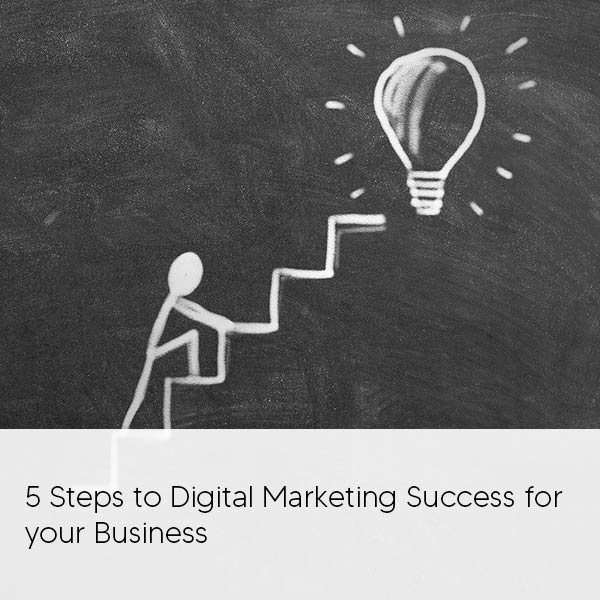 5 Steps to Digital Marketing Success for your Business